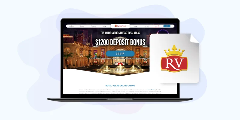Start gaming at Royal Vegas Casino with a 5 Dollar Deposit