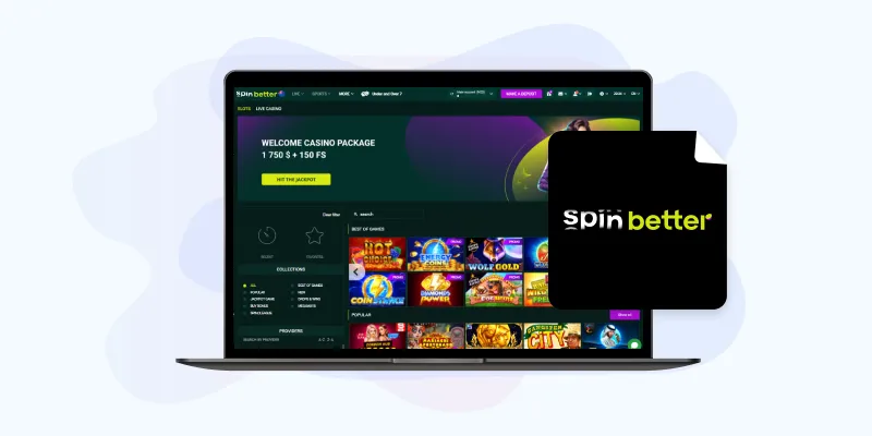 SpinBetter Casino with Google and Apple Pay