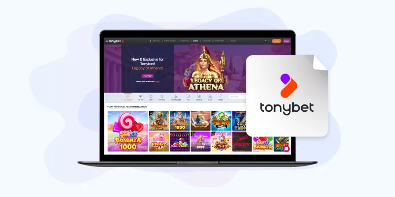 TonyBet Casino: 100% Deposit Bonus with Neteller Deposit