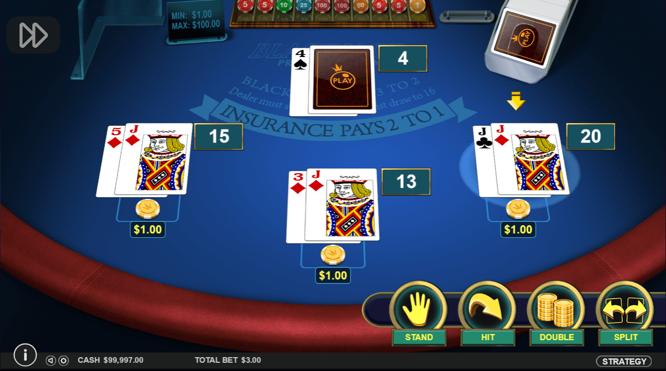 Multihand Blackjack