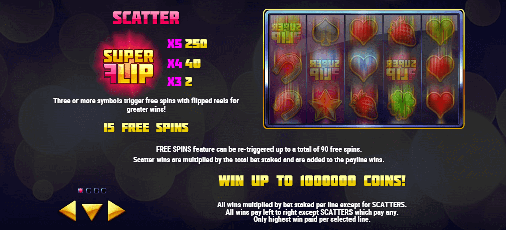 Super Flip Free spins