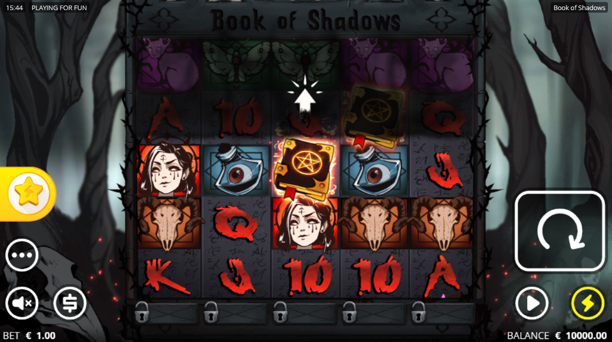 Book of Shadows Gokkast