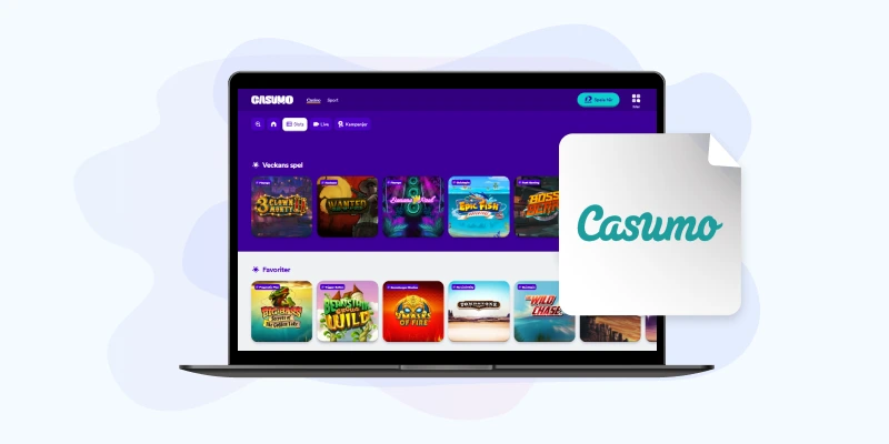 Betalningar via Visa på Casumo Casino