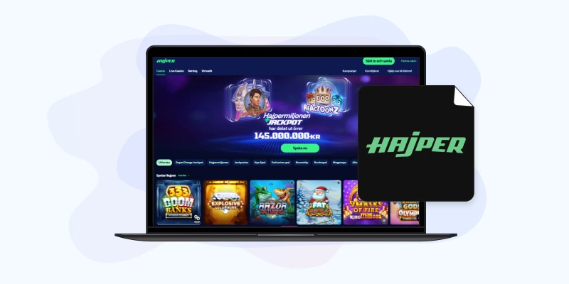Njut av snabb Swish-användning på Hajper Casino