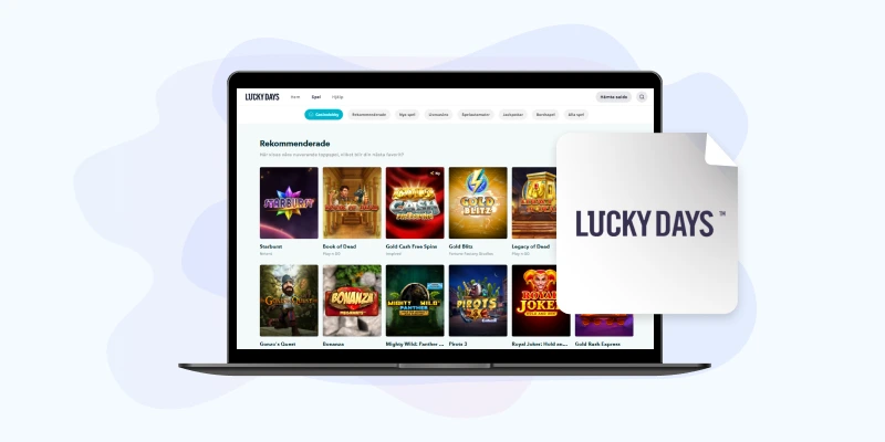 Förenkla spel med Trustly på Lucky Days Casino