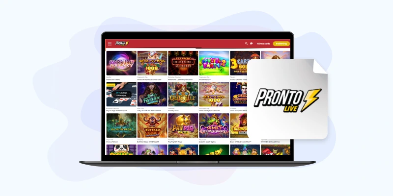 Minsta insättning med Trustly på ProntoLive Casino