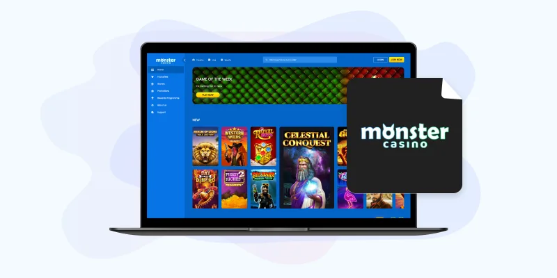Monster Online Casino with Trustly