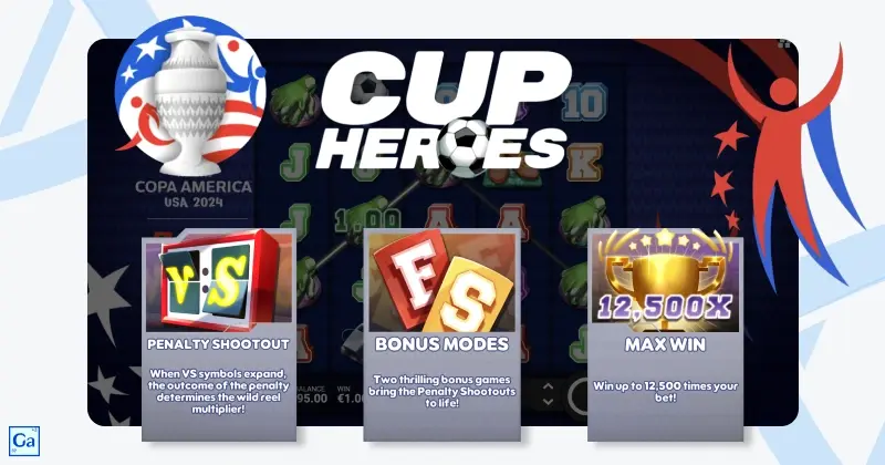 Cup Heroes slot by Hacksaw Gaming