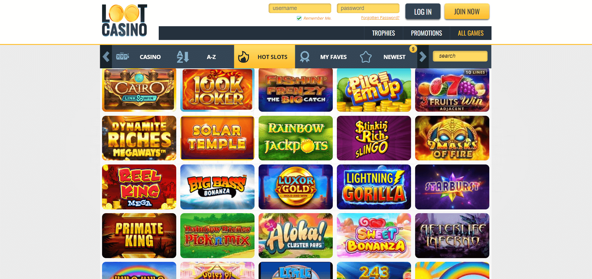 loot casino